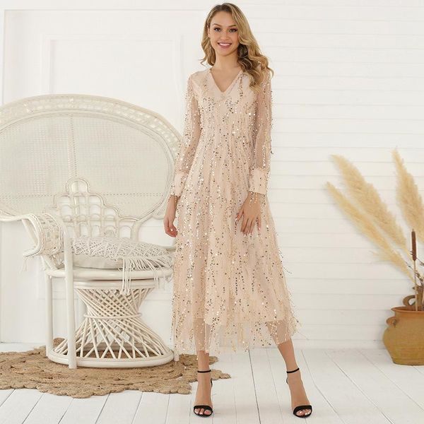 casual dresses 2021 rushed vadim plus size vestido de festa and american amazon women's clothing long sleeve sequins tassel dress, Black;gray
casual dresses 2021 rushed vadim plus size vestido de festa and american amazon women's clothing long sleeve sequins tassel dress, Black;gray