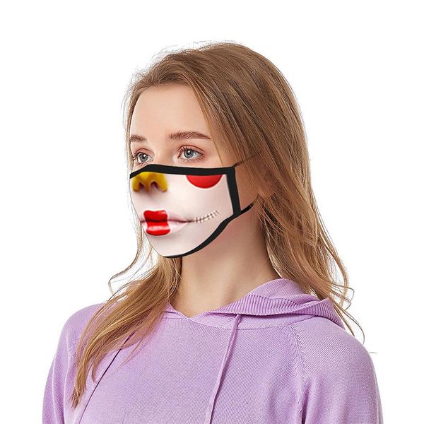 1pc halloween funny printing mask face outdoor breathable washable reusable cycling mask various styles bbyvfo alice_bag, Black
1pc halloween funny printing mask face outdoor breathable washable reusable cycling mask various styles bbyvfo alice_bag, Black