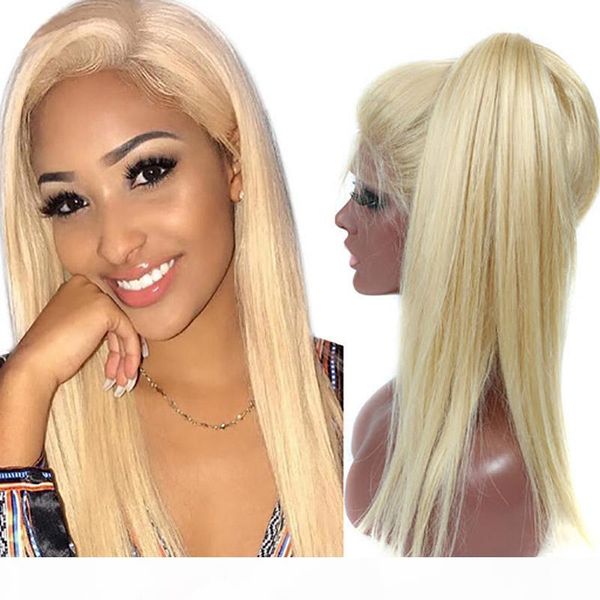 613 blonde human hair wigs with baby hair peruvian straight full lace wigs lace front wigs glueless for black women, Black;brown
613 blonde human hair wigs with baby hair peruvian straight full lace wigs lace front wigs glueless for black women, Black;brown