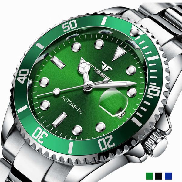 blue full automatic mechanical blackwater man's waterproof luminous sports fine steel band watch 1ovq60db, Slivery;brown
blue full automatic mechanical blackwater man's waterproof luminous sports fine steel band watch 1ovq60db, Slivery;brown