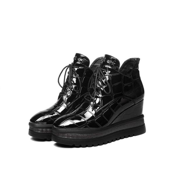 brand wedges ankle shoes woman autumn winter lace up high heels footwear designer black zipper platform shoes pumps plus size 42
brand wedges ankle shoes woman autumn winter lace up high heels footwear designer black zipper platform shoes pumps plus size 42