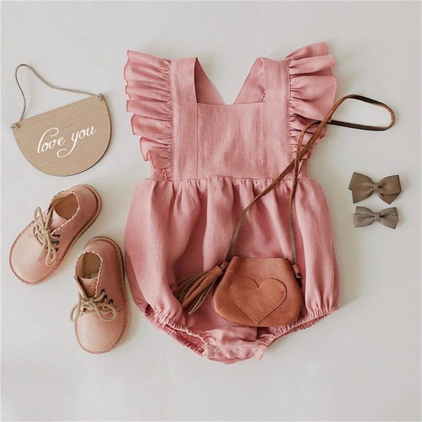 spring girls rompers 100% cotton ruffles princess clothing newborn clothes summer baby outfit t200706, Blue
spring girls rompers 100% cotton ruffles princess clothing newborn clothes summer baby outfit t200706, Blue