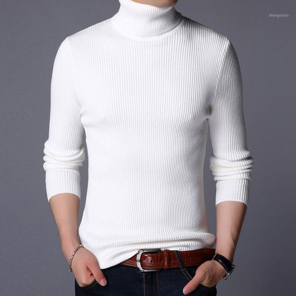 2020 winter men's turtleneck thickened cashmere sweater men's casual wild knit sweater youth slim pullover1, White;black
2020 winter men's turtleneck thickened cashmere sweater men's casual wild knit sweater youth slim pullover1, White;black