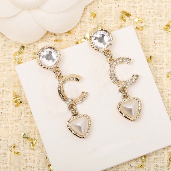 2022 charm dangle drop earring with diamond and shell for women wedding jewelry gift have box stamp ps7162237k, Golden
2022 charm dangle drop earring with diamond and shell for women wedding jewelry gift have box stamp ps7162237k, Golden