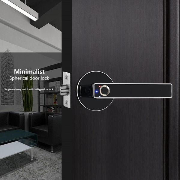 intelligent semiconductor spherical fingerprint lock electronic biometric smart door lock digital lock for indoor home
intelligent semiconductor spherical fingerprint lock electronic biometric smart door lock digital lock for indoor home