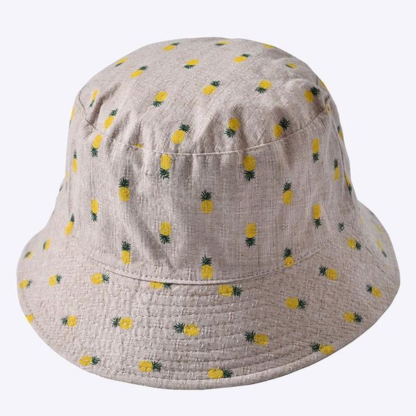 wide brim hats summer casual sun women cotton bucket cute pineapple print flat female outdoor foldable fisherman, Blue;gray
wide brim hats summer casual sun women cotton bucket cute pineapple print flat female outdoor foldable fisherman, Blue;gray