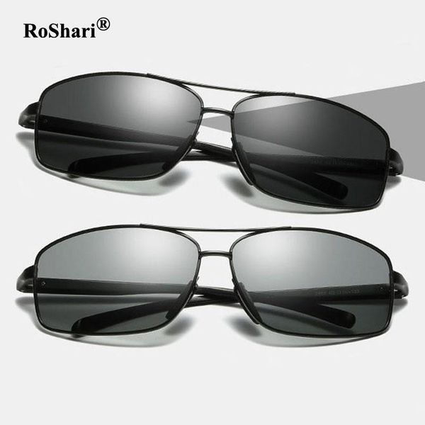 roshari a54 pchromic sunglasses men polarized high definition discolored driving sun glasses gafas de sol hombre1, White;black
roshari a54 pchromic sunglasses men polarized high definition discolored driving sun glasses gafas de sol hombre1, White;black