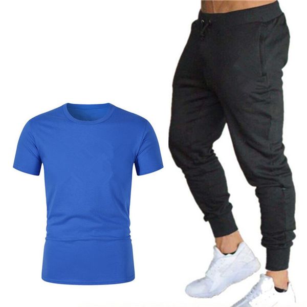 2020 new summer short sleeve round neck sports leisure fashion t-shirt + sports leisure pants set 1004, Gray
2020 new summer short sleeve round neck sports leisure fashion t-shirt + sports leisure pants set 1004, Gray