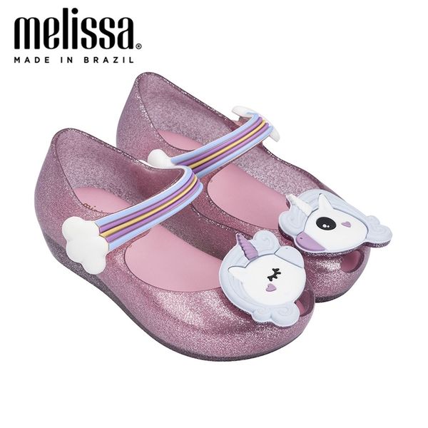 mini melissa ultragirl unicorn girl jelly shoes sandals 2020 new baby shoes soft bottom melissa sandals for kids non-slip t200703, Black;red
mini melissa ultragirl unicorn girl jelly shoes sandals 2020 new baby shoes soft bottom melissa sandals for kids non-slip t200703, Black;red