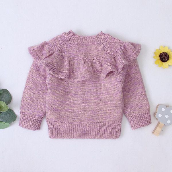 2020 autumn winter baby girls sweater children warm kids solid falbala knitted outerwear o neck sweater wmtzep, Blue
2020 autumn winter baby girls sweater children warm kids solid falbala knitted outerwear o neck sweater wmtzep, Blue