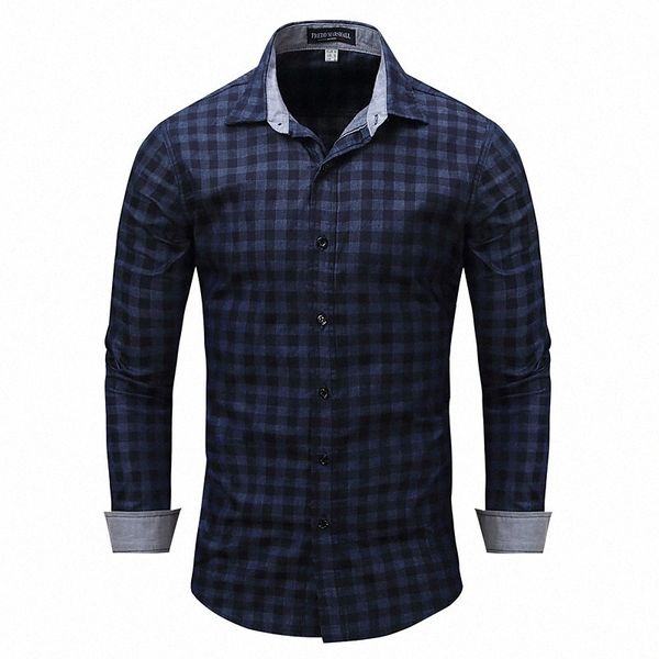 men's shirt plaid collar street daily button-down long sleeve cotton business casual fashion comfortable navy blue n7ro#, White;black
men's shirt plaid collar street daily button-down long sleeve cotton business casual fashion comfortable navy blue n7ro#, White;black