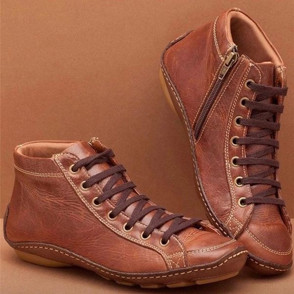 boots women winter cotton warm flat cross lace up ankle vintage ladies pu zip woman shoes female botas mujer short boot, Black
boots women winter cotton warm flat cross lace up ankle vintage ladies pu zip woman shoes female botas mujer short boot, Black