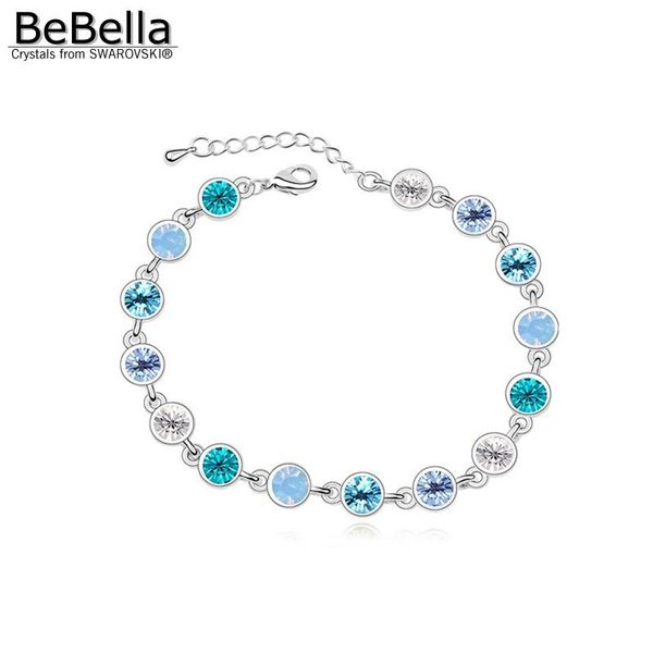 link, chain bebella bracelet with crystals from fashion jewelry for women girls christams birthday gift, Black
link, chain bebella bracelet with crystals from fashion jewelry for women girls christams birthday gift, Black