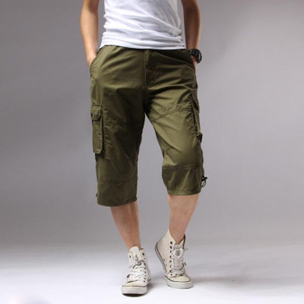 cargo shorts men knee pocket casual cotton elastic waist bermudas male style summer breeche army 5xl 48 kg-597, White;black
cargo shorts men knee pocket casual cotton elastic waist bermudas male style summer breeche army 5xl 48 kg-597, White;black