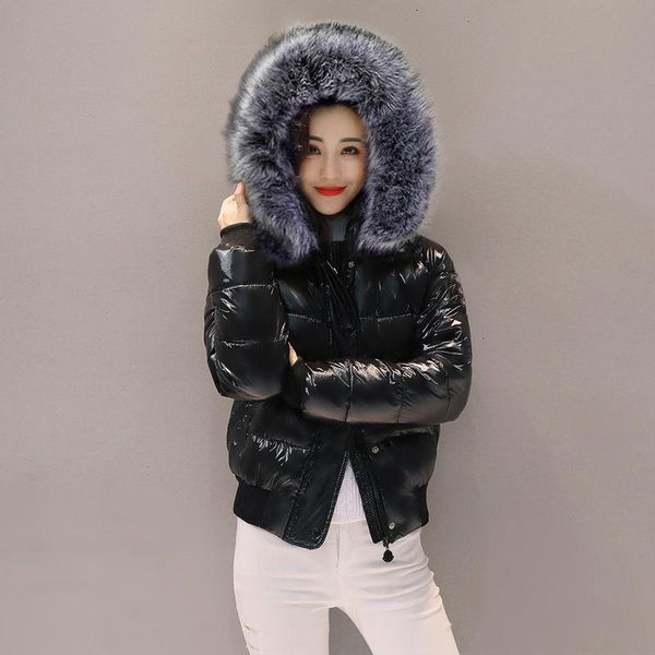fake fur winter female jacket new 2019 hooded winter coat women warm parkas waterproof winter jacket for women short outerwear, Black
fake fur winter female jacket new 2019 hooded winter coat women warm parkas waterproof winter jacket for women short outerwear, Black