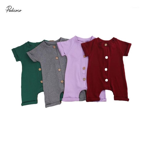 jumpsuits 2021 4 colors 0-3y kids romper infant baby girl boys solid jumpsuit short sleeve button playsuit cotton clothes summer outfit1, Blue
jumpsuits 2021 4 colors 0-3y kids romper infant baby girl boys solid jumpsuit short sleeve button playsuit cotton clothes summer outfit1, Blue