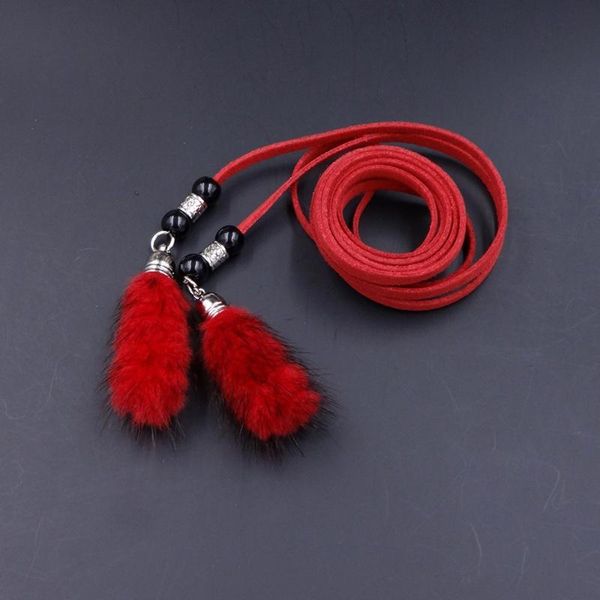 decorative fur waist chain belts women korean pu leather rope chains with faux fur ladies clothes accessories fashion thin belts, Black;brown
decorative fur waist chain belts women korean pu leather rope chains with faux fur ladies clothes accessories fashion thin belts, Black;brown