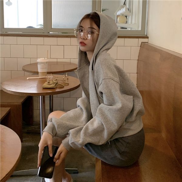 ogbgh slim autumn new t-shirt casual hooded drawstring sleeve 2020 hip long inner t-shirt skirt coat fashion coat jhohq, Gray
ogbgh slim autumn new t-shirt casual hooded drawstring sleeve 2020 hip long inner t-shirt skirt coat fashion coat jhohq, Gray
