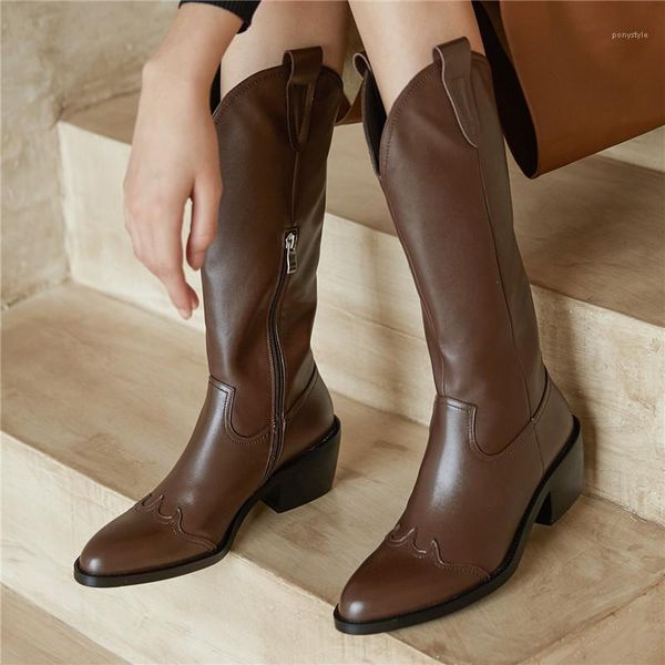 boots 2021 genuine leather pointed riding v tube patchwork women shoes crude heel handsome equestrian long fall winter1, Black
boots 2021 genuine leather pointed riding v tube patchwork women shoes crude heel handsome equestrian long fall winter1, Black