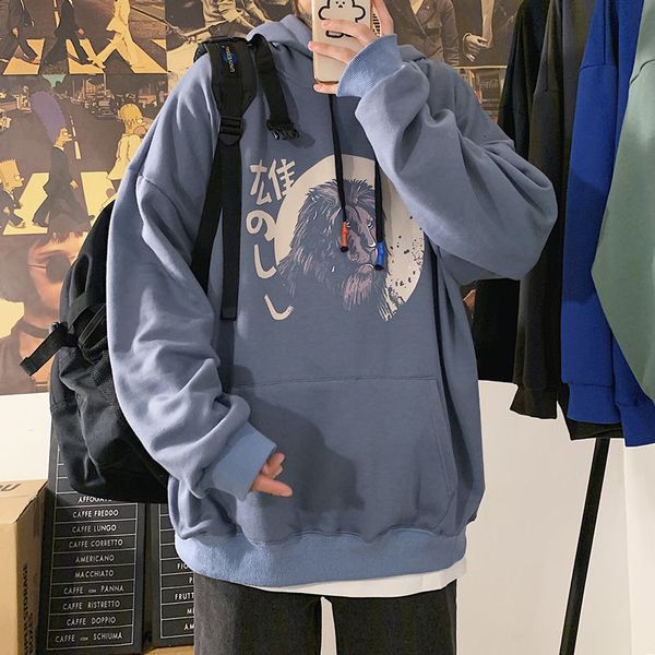 2021 men's soft warm casual hoodies winter new woman oversize hooded sweatshirts japanese style male pullovers l7dg, Black
2021 men's soft warm casual hoodies winter new woman oversize hooded sweatshirts japanese style male pullovers l7dg, Black