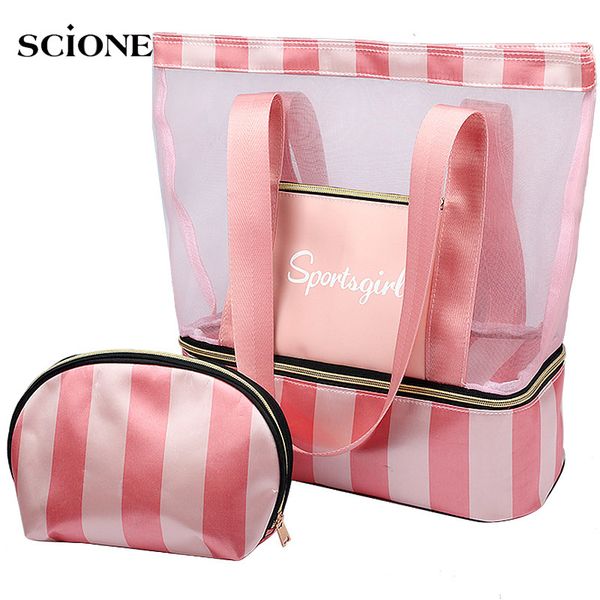women swimming bag mesh bags handbags wet dry bags net tas pool beach pouch sack sac de sport striped clear transparent xa387wa 55
women swimming bag mesh bags handbags wet dry bags net tas pool beach pouch sack sac de sport striped clear transparent xa387wa 55