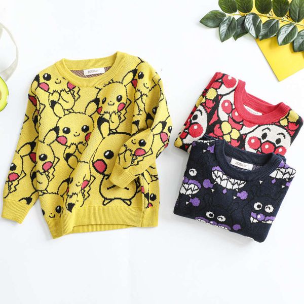 2020 boys and sweater children's autumn girls three color cartoon pattern manyin lovely cotton pullover 8mcm, Blue
2020 boys and sweater children's autumn girls three color cartoon pattern manyin lovely cotton pullover 8mcm, Blue