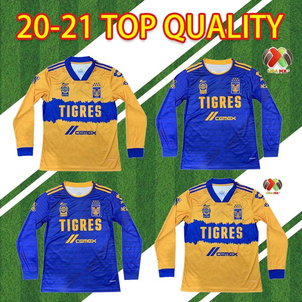 long sleeve 2020 2021 tigers soccer jerseys 7 stars camiseta de futbol mexico liga mx football shirt gignac full sleeve, Black;yellow
long sleeve 2020 2021 tigers soccer jerseys 7 stars camiseta de futbol mexico liga mx football shirt gignac full sleeve, Black;yellow