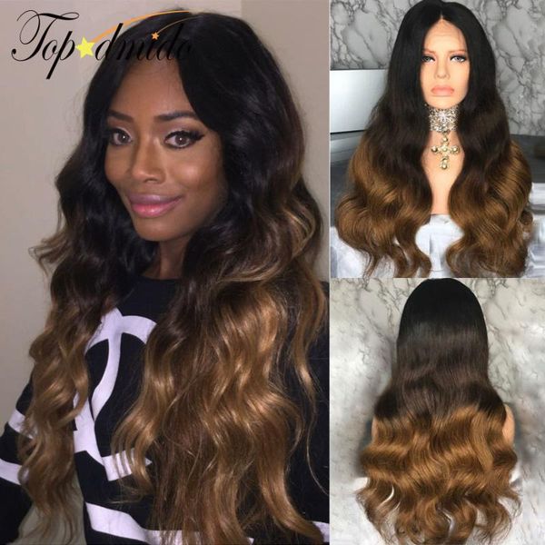 dmido ombre brown color 13x6 lace front wig with baby hair body wave lace front human hair wigs for women, Black;brown
dmido ombre brown color 13x6 lace front wig with baby hair body wave lace front human hair wigs for women, Black;brown