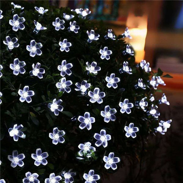 string sakura solar peach lamp halloween power christmas decorative strings 20/30 led light home garden decor 5lv9
string sakura solar peach lamp halloween power christmas decorative strings 20/30 led light home garden decor 5lv9
