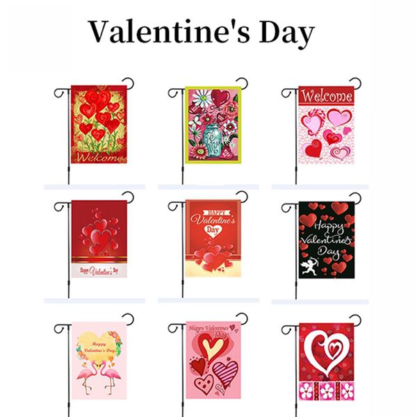 customized valentine's day garden flag 30*45cm polyester rectangular holiday decoration flags outdoor flying decor logo print vt1857
customized valentine's day garden flag 30*45cm polyester rectangular holiday decoration flags outdoor flying decor logo print vt1857