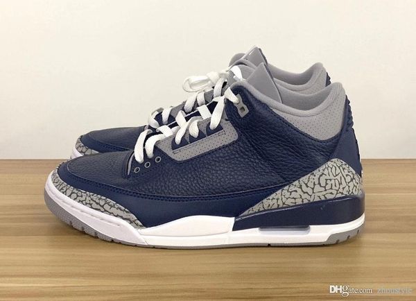 air authentic 3 midnight navy sneakers cool grey cement grey white retro men women outdoor sports shoes with box
air authentic 3 midnight navy sneakers cool grey cement grey white retro men women outdoor sports shoes with box
