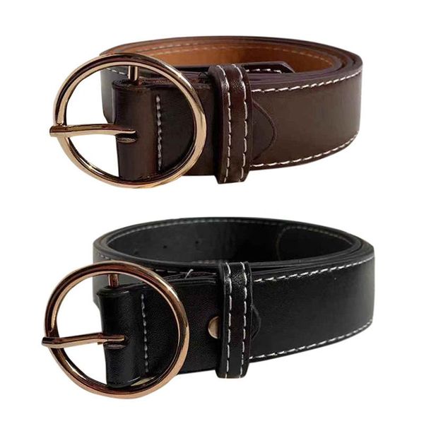 2020 korean fashion women belt vintage buckle waist strap waistband o-ring pin buckle belts for jeans dress shorts coffee black, Black;brown
2020 korean fashion women belt vintage buckle waist strap waistband o-ring pin buckle belts for jeans dress shorts coffee black, Black;brown