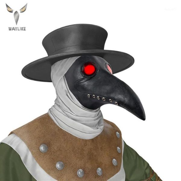 waylike halloween rivet black beak mask horror latex mask cosplay plague for halloween party1
waylike halloween rivet black beak mask horror latex mask cosplay plague for halloween party1