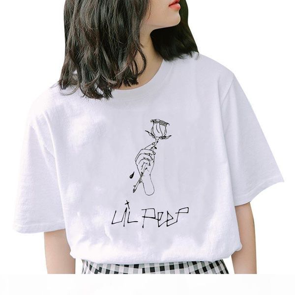 fashion letter lil peep t-shirt women's selling letter printing t-shirt short-sleeved shirt large size female t-shirt wc48, White
fashion letter lil peep t-shirt women's selling letter printing t-shirt short-sleeved shirt large size female t-shirt wc48, White
