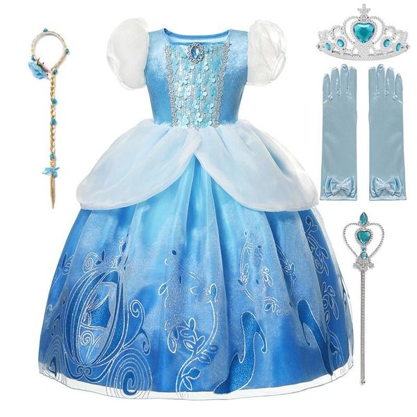 cinderella girl dress 2020 new christmas girl princess navidad kids clothes children vestidos halloween party cosplay costume, Red;yellow
cinderella girl dress 2020 new christmas girl princess navidad kids clothes children vestidos halloween party cosplay costume, Red;yellow