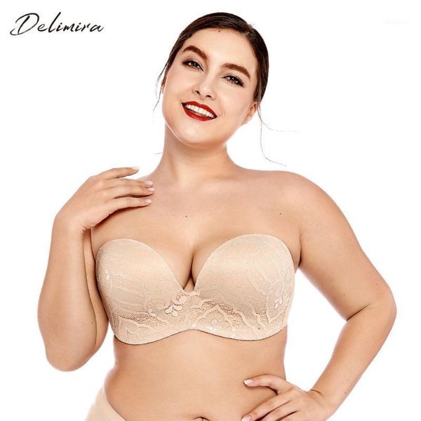 bras delimira women's lace slightly padded underwire lift support plunge push up strapless bra plus size1, Red;black
bras delimira women's lace slightly padded underwire lift support plunge push up strapless bra plus size1, Red;black