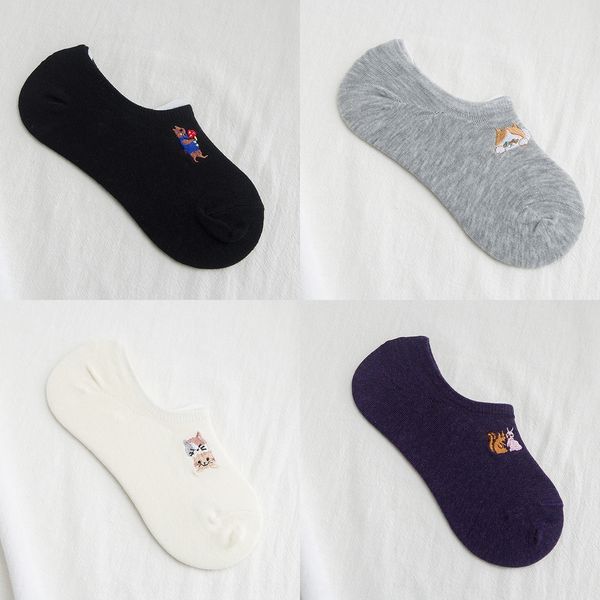 spring and summer boat new cartoon embroidery boat socks children cotton leisure women's invisible shallow mouth socks hnzzb, Black
spring and summer boat new cartoon embroidery boat socks children cotton leisure women's invisible shallow mouth socks hnzzb, Black