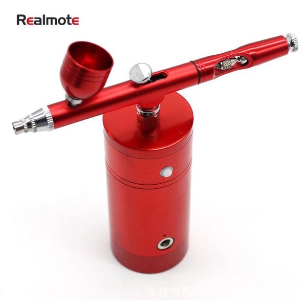 realmote 7cc 0.3mm nozzle airbrush set with mini air compressor spray gun for diy art nail paint cake coloring
realmote 7cc 0.3mm nozzle airbrush set with mini air compressor spray gun for diy art nail paint cake coloring