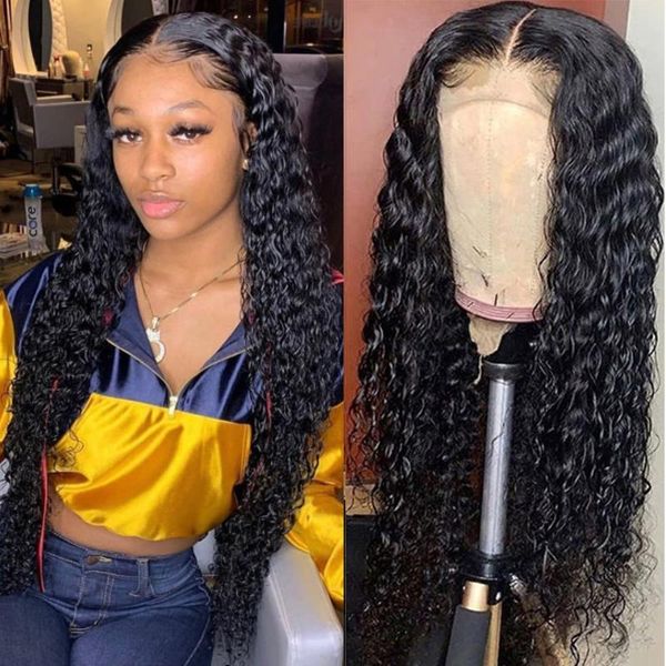 lace wigs 10-26 inches front human hair wig water wave 4x4 closure density 150% wavy and wet for black women, Black;brown
lace wigs 10-26 inches front human hair wig water wave 4x4 closure density 150% wavy and wet for black women, Black;brown