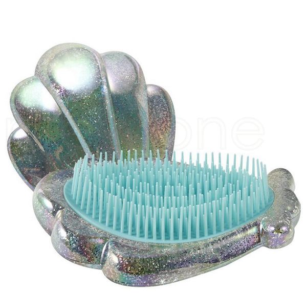 shell hair comb massage comb anti-knotted women hair brush comb hairdressing hair tools bbytzu sweet07, Silver
shell hair comb massage comb anti-knotted women hair brush comb hairdressing hair tools bbytzu sweet07, Silver