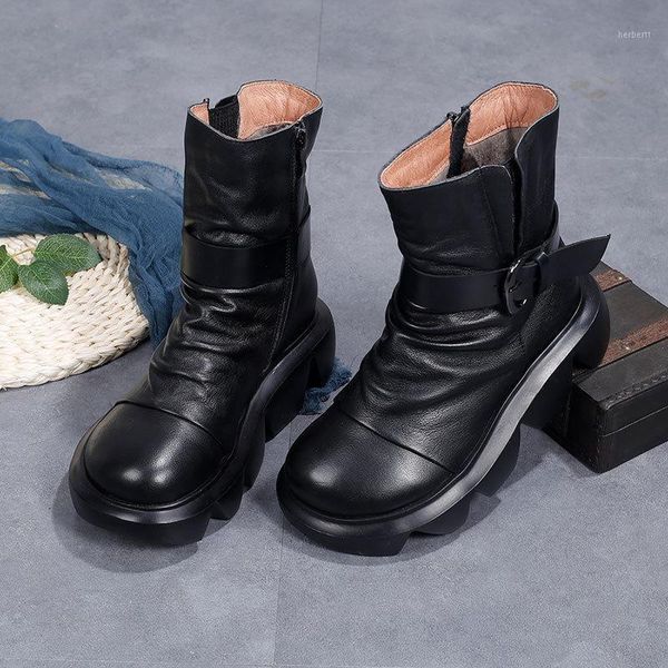 boots women's genuine leather first layer cowhide winter thick sole fleece factory wholesale1, Black
boots women's genuine leather first layer cowhide winter thick sole fleece factory wholesale1, Black