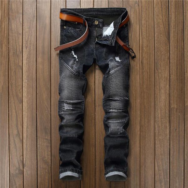 black jeans men men's jeans 2021new casual hole moto regular fit biker straight homme denim overalls men, Blue
black jeans men men's jeans 2021new casual hole moto regular fit biker straight homme denim overalls men, Blue