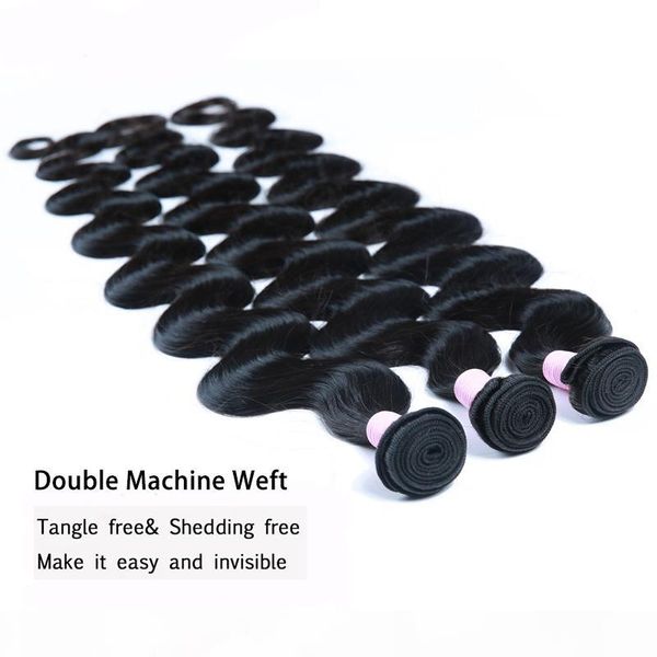 40inch virgin human hair body wave bundles long length 32 34 36 38 40 inch brazilian hair, Black
40inch virgin human hair body wave bundles long length 32 34 36 38 40 inch brazilian hair, Black