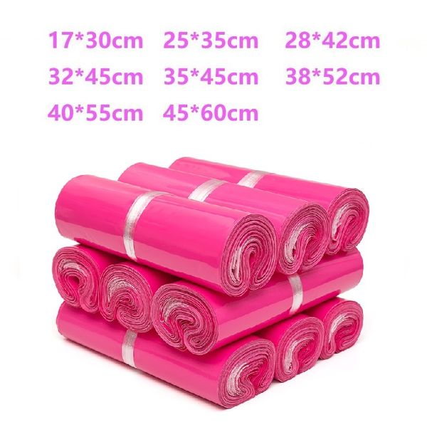 100pcs/lot pink new plastic poly self-seal self adhesive express shipping bag white courier mailing envelope courier post postal mailer bags
100pcs/lot pink new plastic poly self-seal self adhesive express shipping bag white courier mailing envelope courier post postal mailer bags
