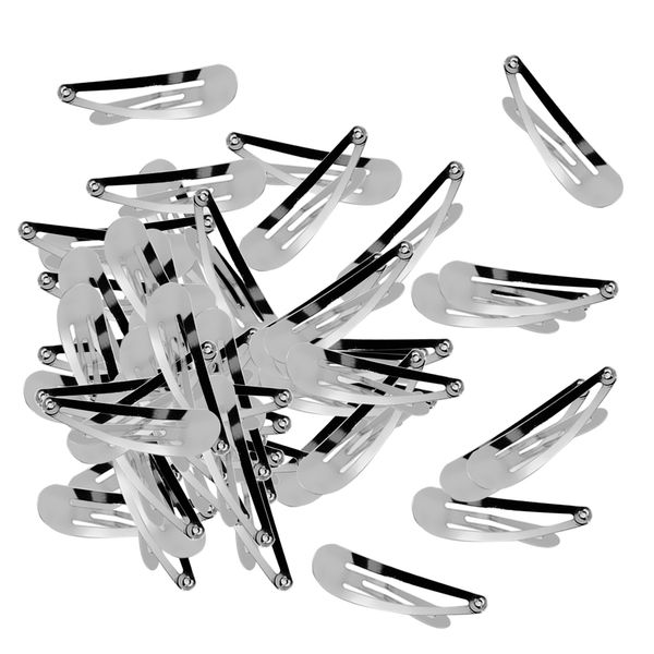 50 pieces 5cm sliver metal hairpins hair clips snap barrette water drop design, Slivery;golden
50 pieces 5cm sliver metal hairpins hair clips snap barrette water drop design, Slivery;golden