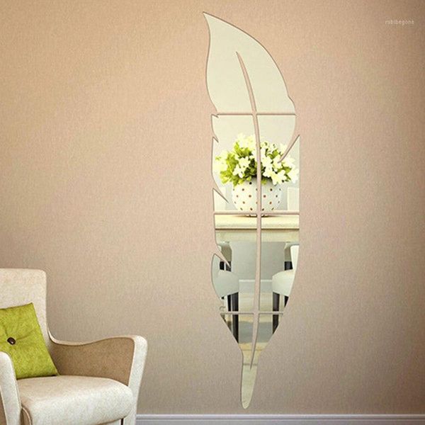 wall stickers 1pc feather shape mirror bedroom home decoration plastic self adhesive film accessories 3d sticker1
wall stickers 1pc feather shape mirror bedroom home decoration plastic self adhesive film accessories 3d sticker1