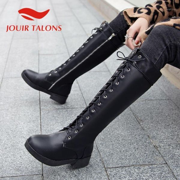 jouir talons drop shipping women's trendy shoes calssics plus size 34-43 cross-tied zip up knee boots low heels short plush warm1, Black
jouir talons drop shipping women's trendy shoes calssics plus size 34-43 cross-tied zip up knee boots low heels short plush warm1, Black