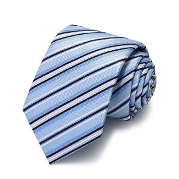 2020 brand new fashion men 7cm black white striped blue necktie work formal suit neck tie for men with gift box1, Black;gray
2020 brand new fashion men 7cm black white striped blue necktie work formal suit neck tie for men with gift box1, Black;gray