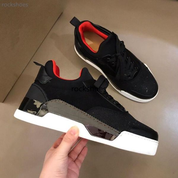 mens red bottoms dress shoes studded spike bottom man flats daily casual shoes skateboarding sneakers luxury tennis shoe size eur39-45, Black
mens red bottoms dress shoes studded spike bottom man flats daily casual shoes skateboarding sneakers luxury tennis shoe size eur39-45, Black