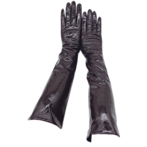 five fingers gloves winter ladies long 45 cm 2021 sheepskin patent leather bright elbow arm cover to keep warm driving hig, Blue;gray
five fingers gloves winter ladies long 45 cm 2021 sheepskin patent leather bright elbow arm cover to keep warm driving hig, Blue;gray